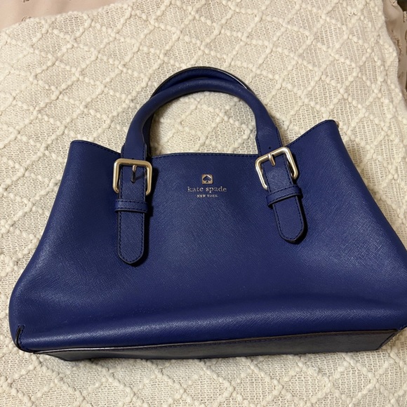 Kate Spade Royal Blue Satchel - Picture 1 of 2